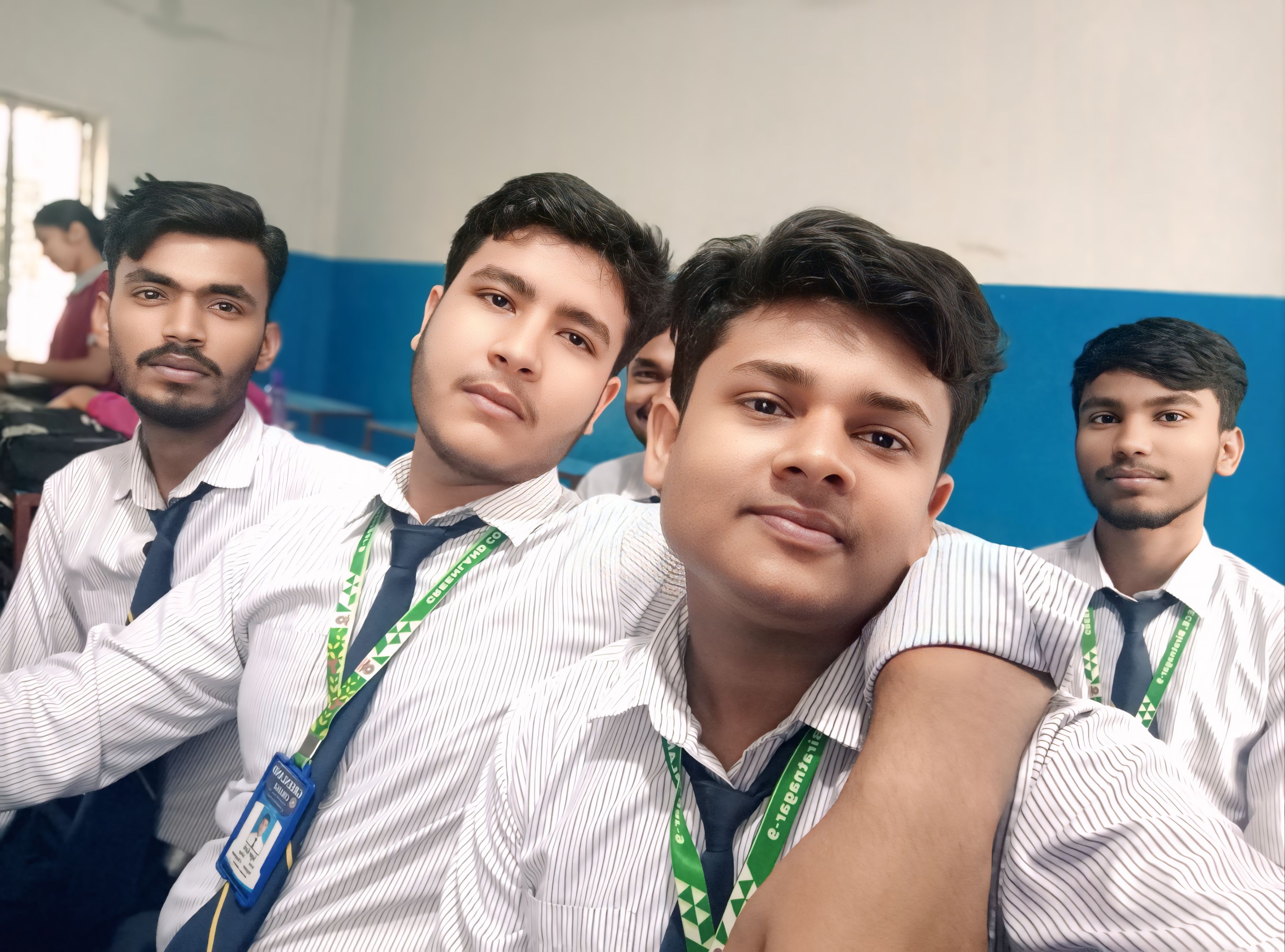 Dhanraj Sah during his +2 studies